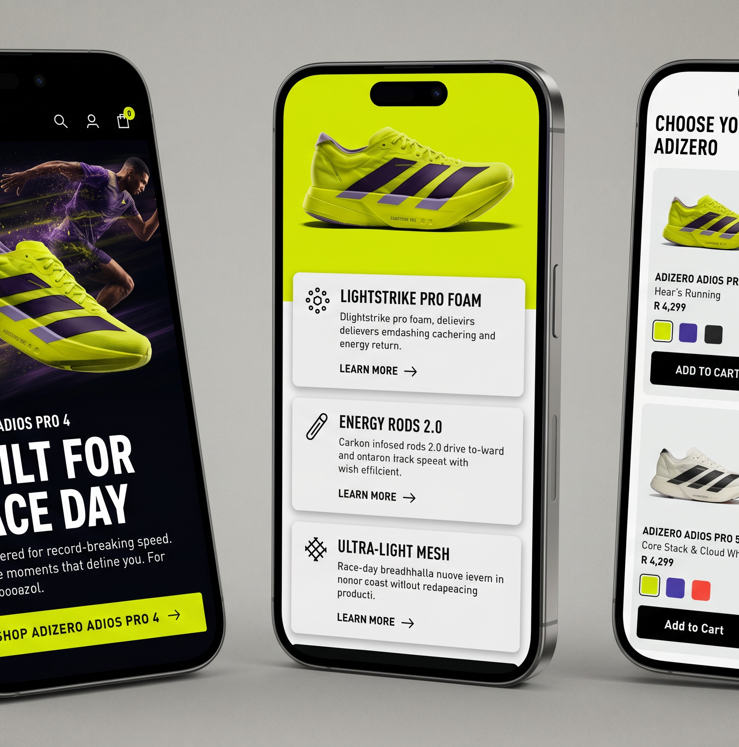 Adidas Adizero wide