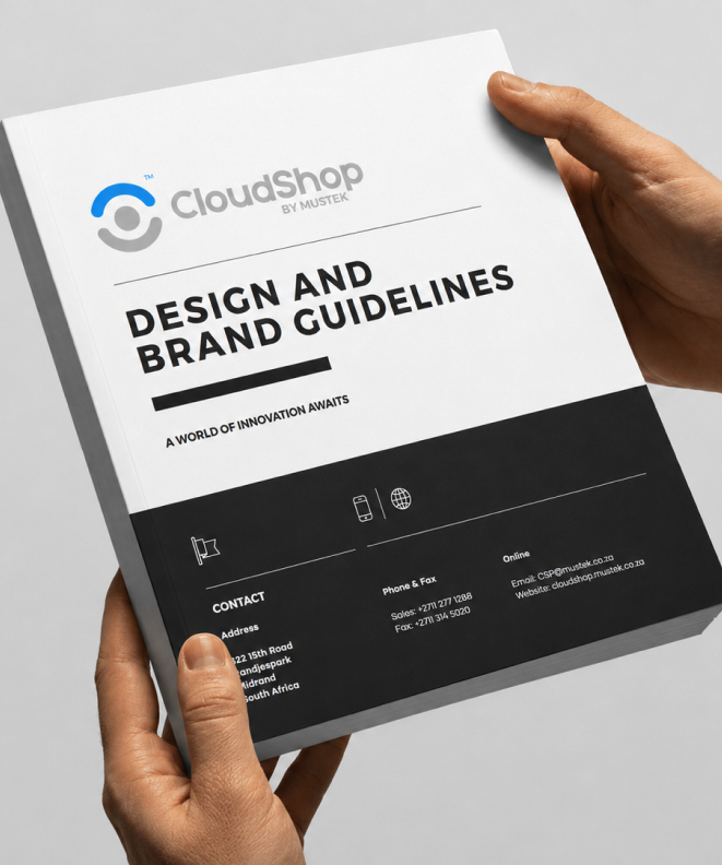 CloudShop brand system