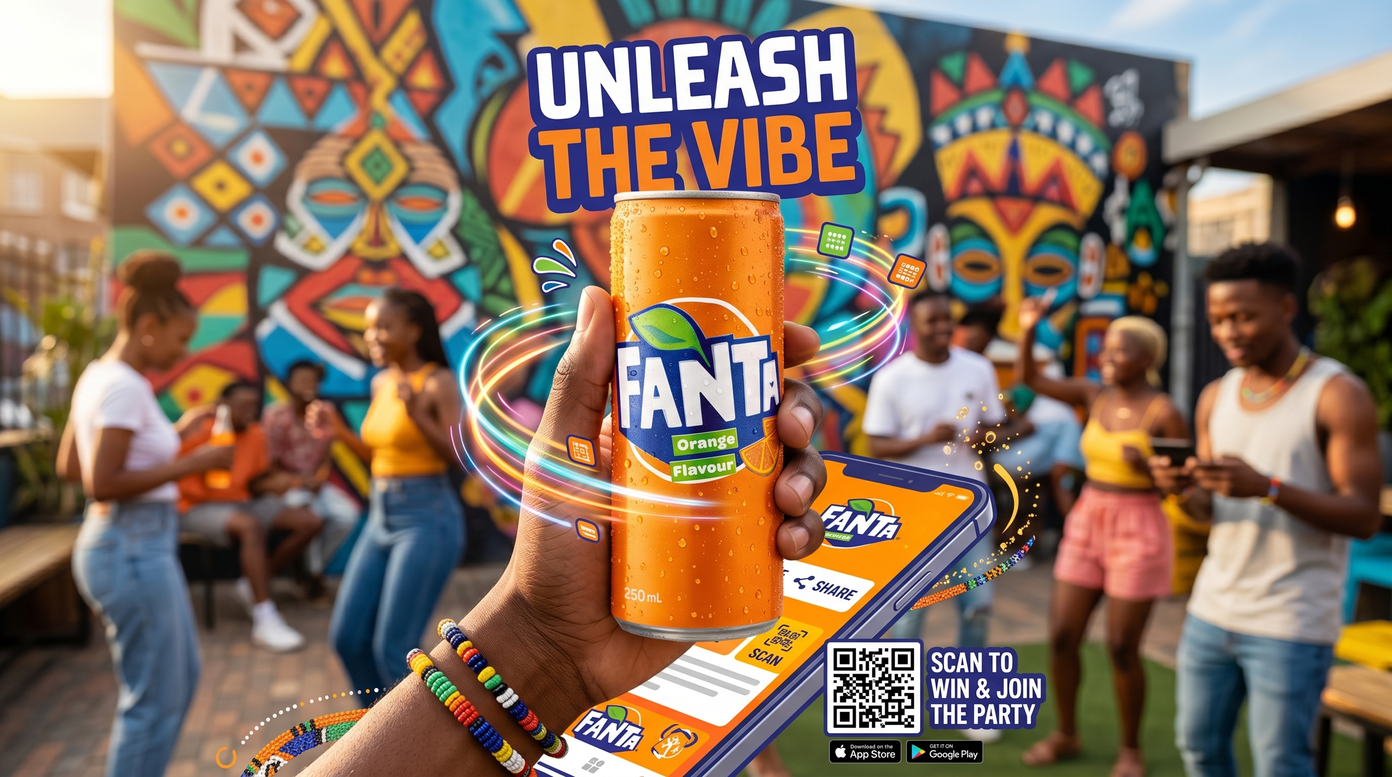 Fanta outdoor activation